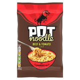 Pot Noodle beef & tomato instant noodles 114g, UK version