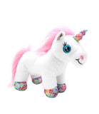 Cutiekins unicorn plush toy and carrier bag, UK version