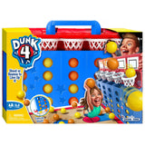 Dunk 4 Game basketball board game with nets and balls, imported from the UK