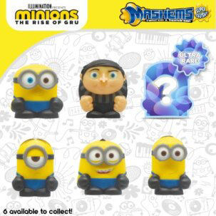Mash'ems Minions collectible toy 6cm (British brand)