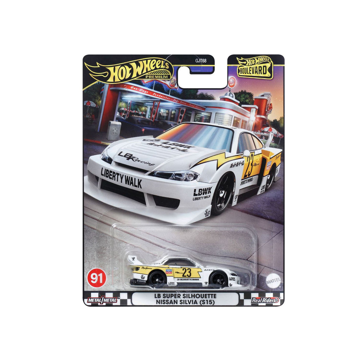 Hot Wheels Boulevard die-cast car 1:64 scale, UK version