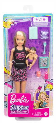 Barbie Skipper Babysitters Inc doll - British product