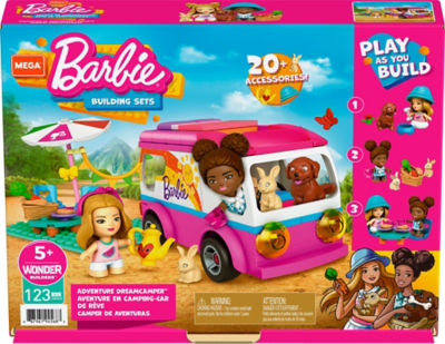 ASDA Mega Construx Barbie Adventure DreamCamper- Buy online at McGrocer