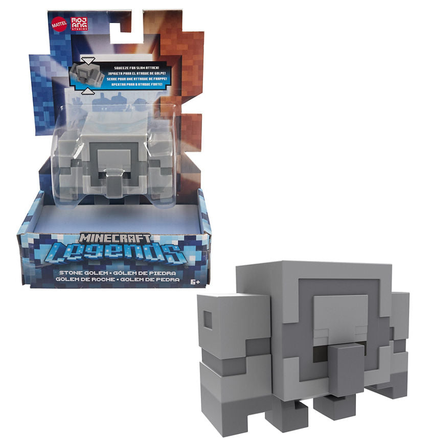 Minecraft Legends Cobblestone Golem Fidget Figure Age 6+ Years GOODS ASDA   