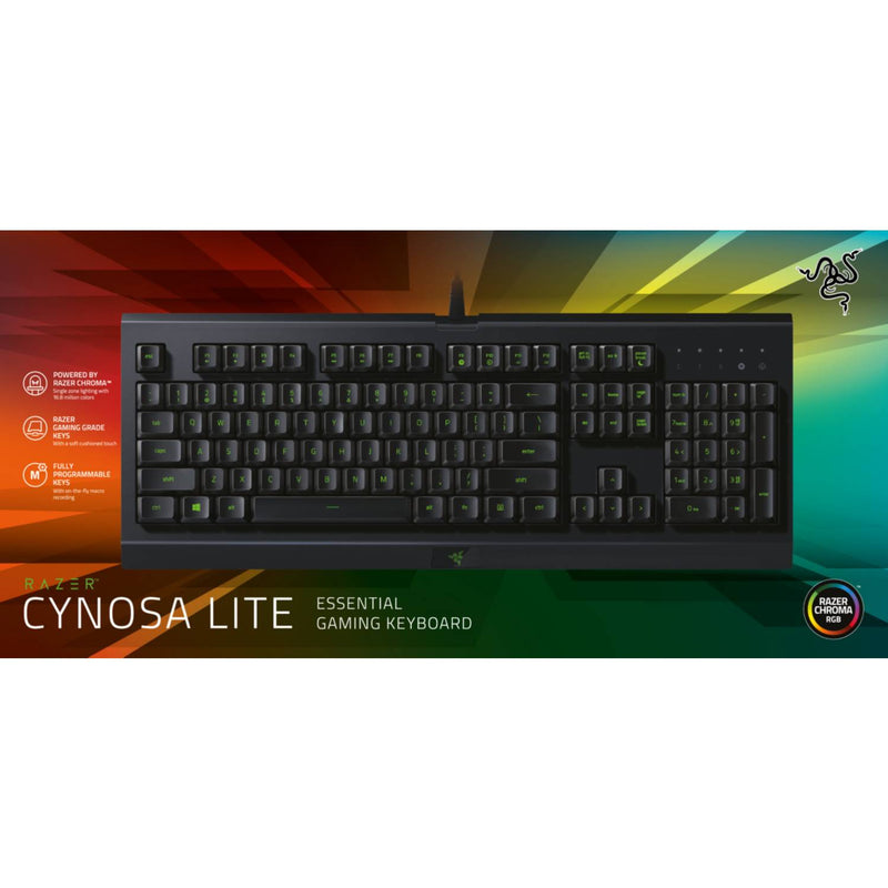 Razer Cynosa Lite gaming keyboard (British brand)