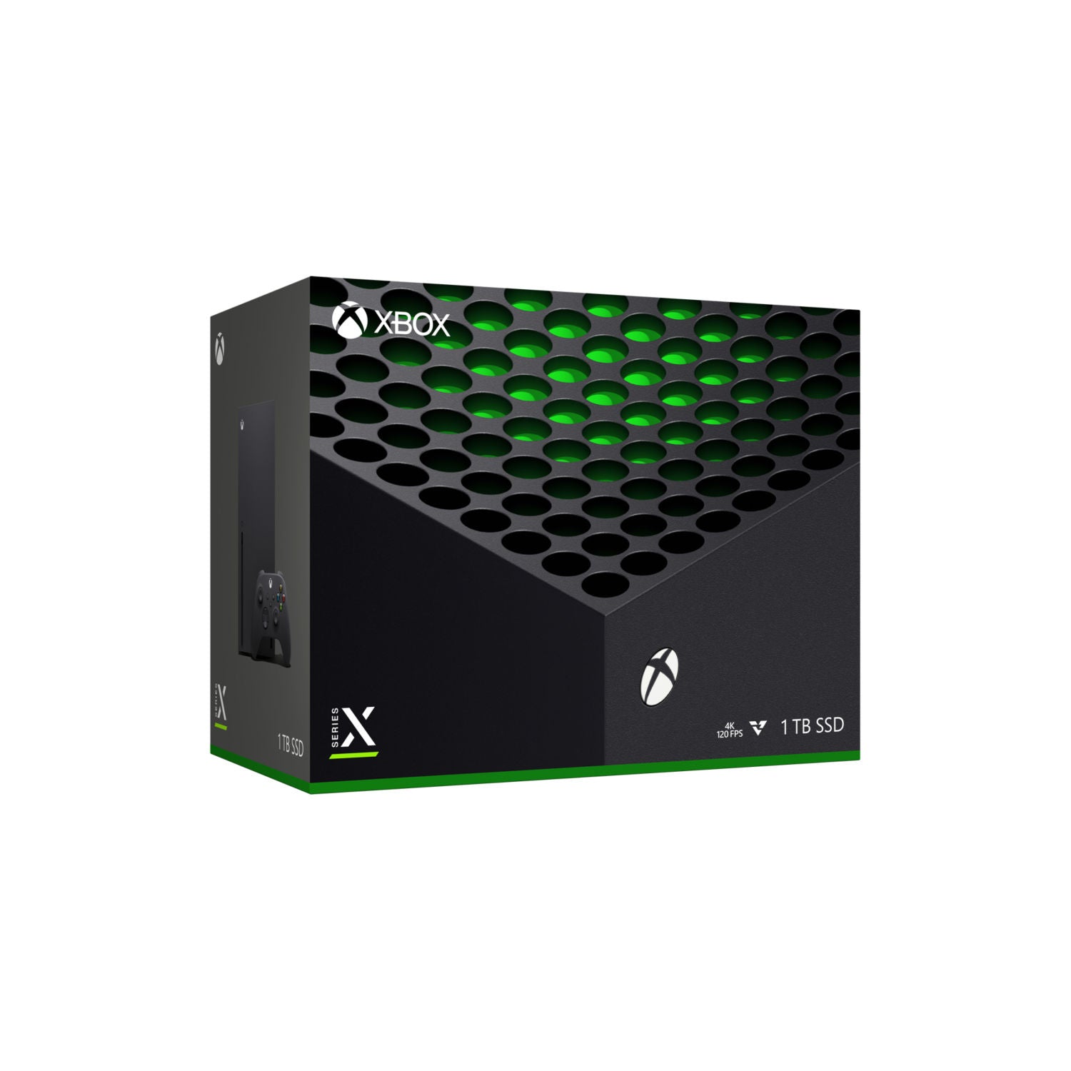 Microsoft Xbox Series X gaming console (British brand)