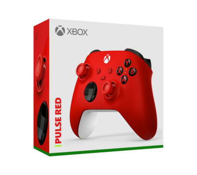 Xbox wireless controller Pulse Red, imported from the UK