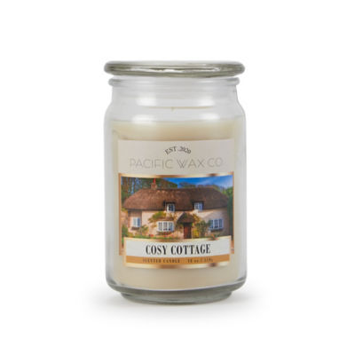 ASDA Pacific Wax Co Cosy Cottage Jar Candle 510g- Buy online at McGrocer