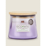 Eco Wix Ombre Bluebells and Lavender scented jar candle 226g - British product