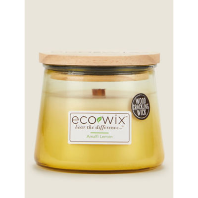 Eco Wix Amalfi Lemon Small Jar Candle 226g - British product