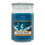 P Wax Co jar candle 510g with 85 hours burn, imported from the UK