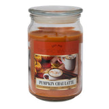 Pumpkin Chai Latte jar candle 510g, imported from the UK