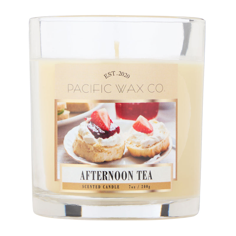 Pacific Wax Co candle Afternoon Tea small jar 200g, imported from the UK
