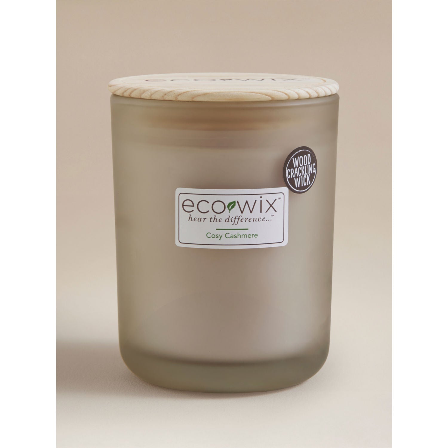 Ecowix large candle Cashmere (British brand)