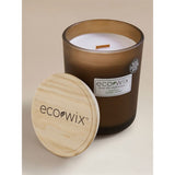 Ecowix large candle Golden Honey, imported from the UK