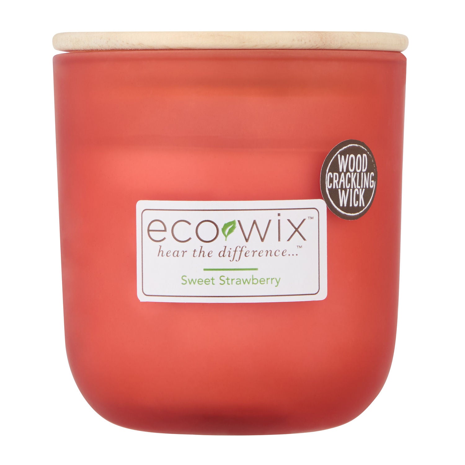 Ecowix Sweet Strawberry candle 226g (British brand)