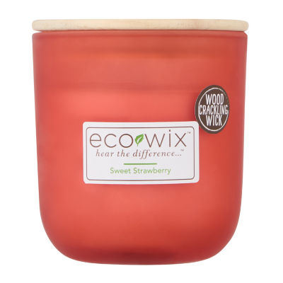 Ecowix Sweet Strawberry candle 226g (British brand)
