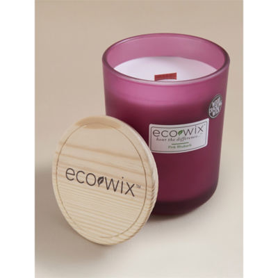 Ecowix large candle Pink Rhubarb 425g (British brand)