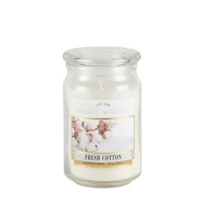 ASDA Pacific Wax Co Fresh Cotton Large Jar Candle- Buy online at McGrocer