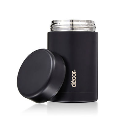 Décor black food flask 520ml - British product