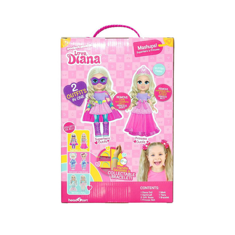 Love Diana doll Mashup Princess 33cm (British brand)