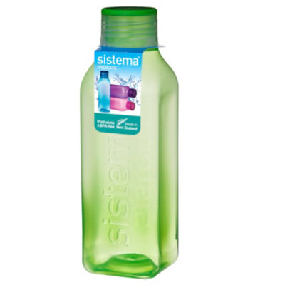 Sistema Hydrate Wasserflasche 725ml quadratisch, britische Version