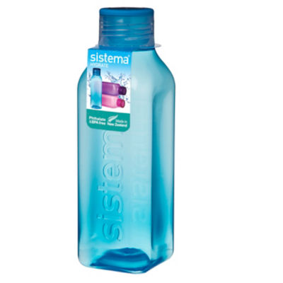 Sistema Hydrate Wasserflasche 725ml quadratisch, britische Version