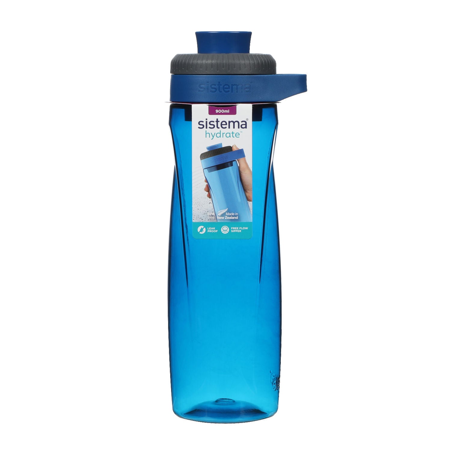 Sistema Twist n Chug drink bottle 900ml, imported from the UK