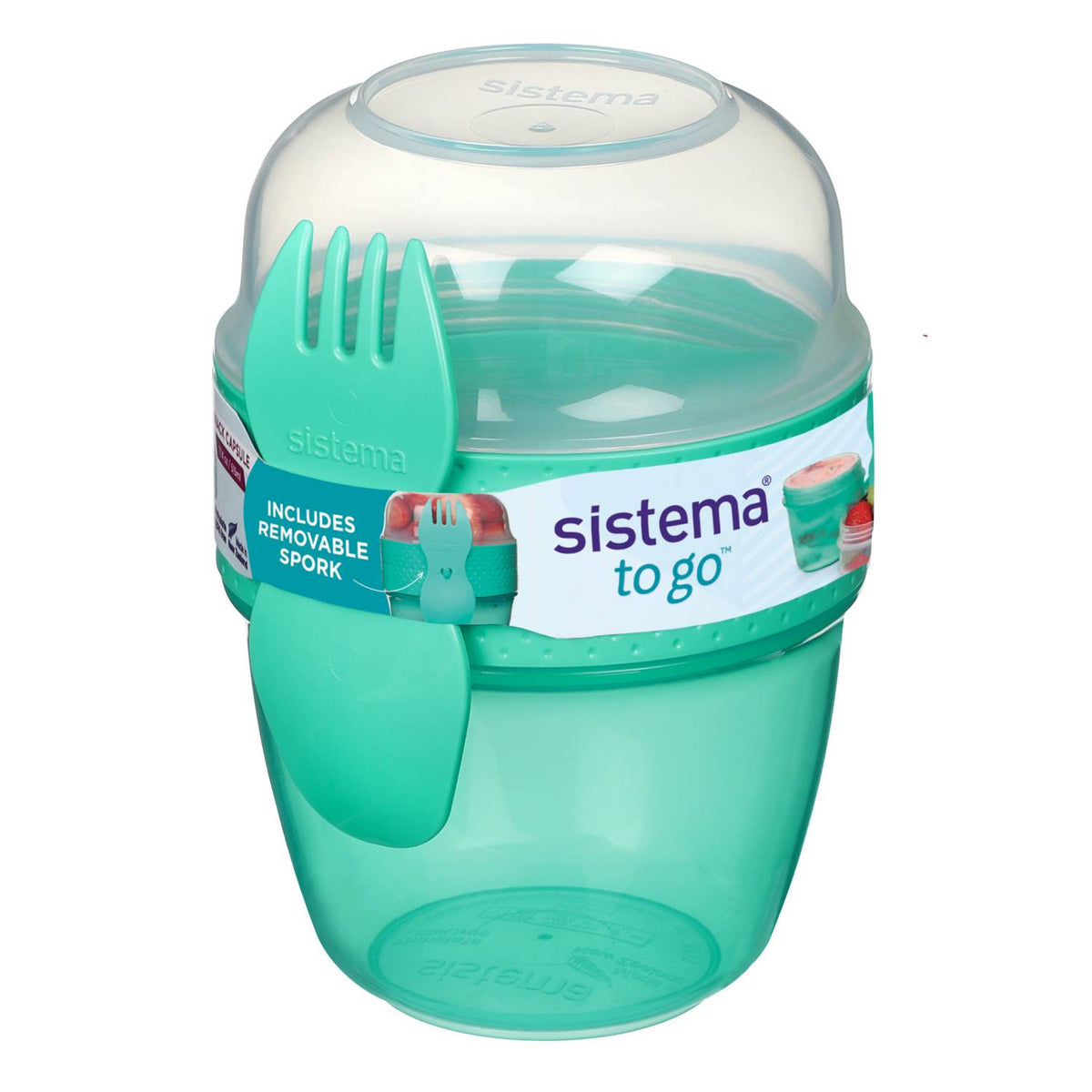 Sistema snack capsule food container 515ml, imported from the UK