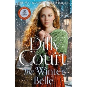 Dilly Court Winter Belle historical novel cover, imported from the UK