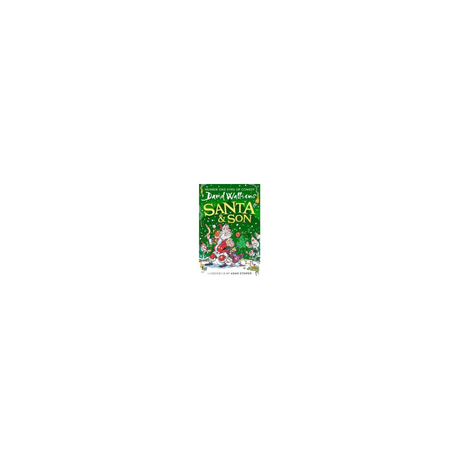 David Walliams Santa And Son book, UK version