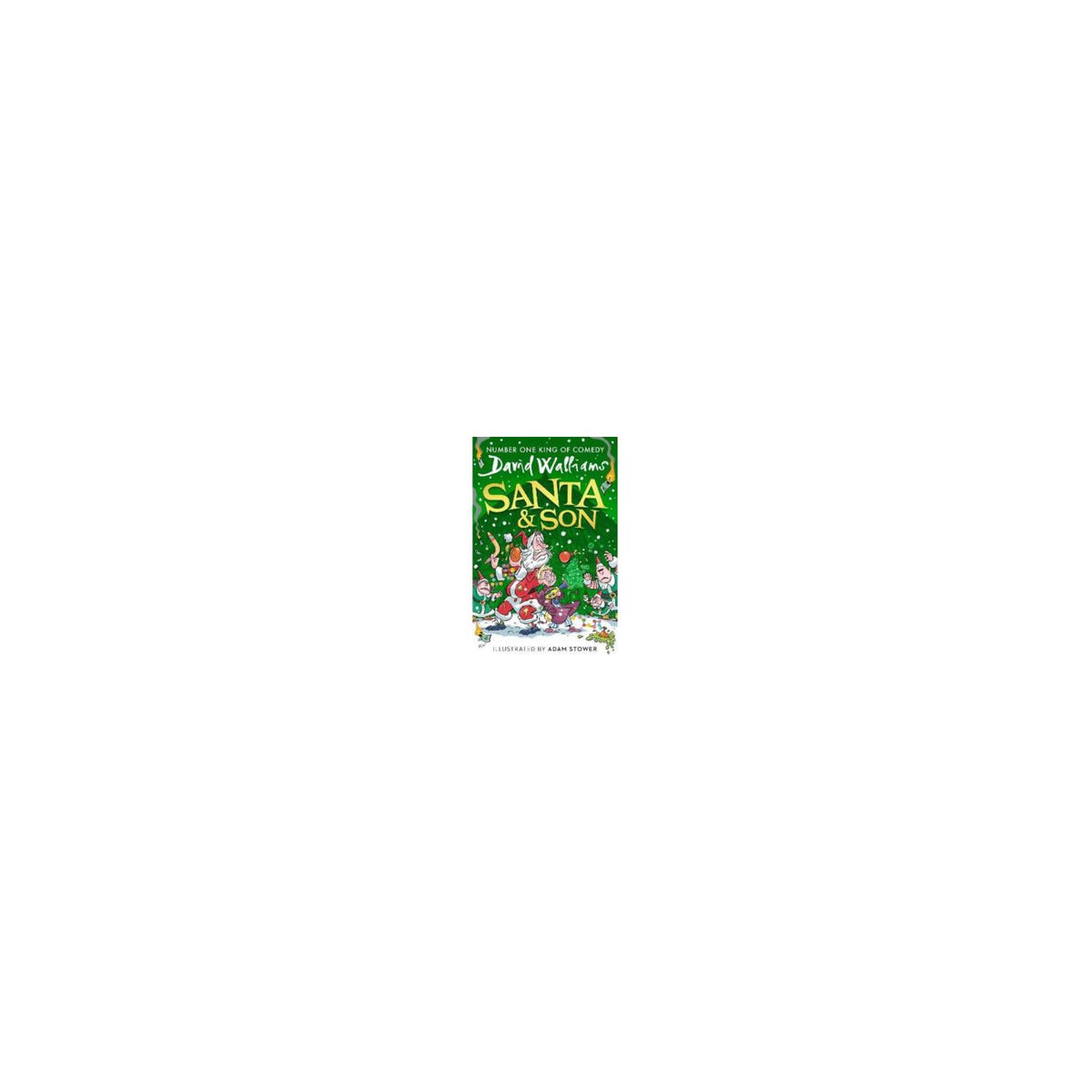 David Walliams Santa And Son book, UK version