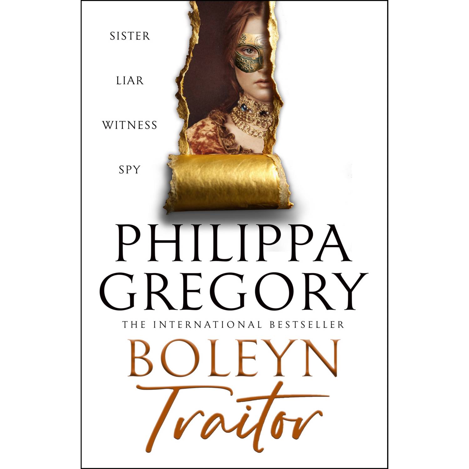 Philippa Gregory Boleyn Traitor historical novel (British brand)