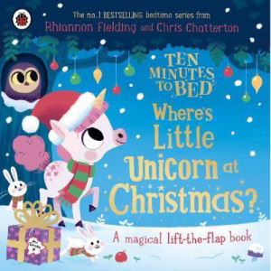 Ten Minutes to Bed Christmas lift-the-flap board book, imported from the UK