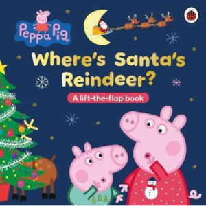 ASDA Peppa Pig Where's Santa's Reindeer Lift-the-Flap Board Book- Buy online at McGrocer