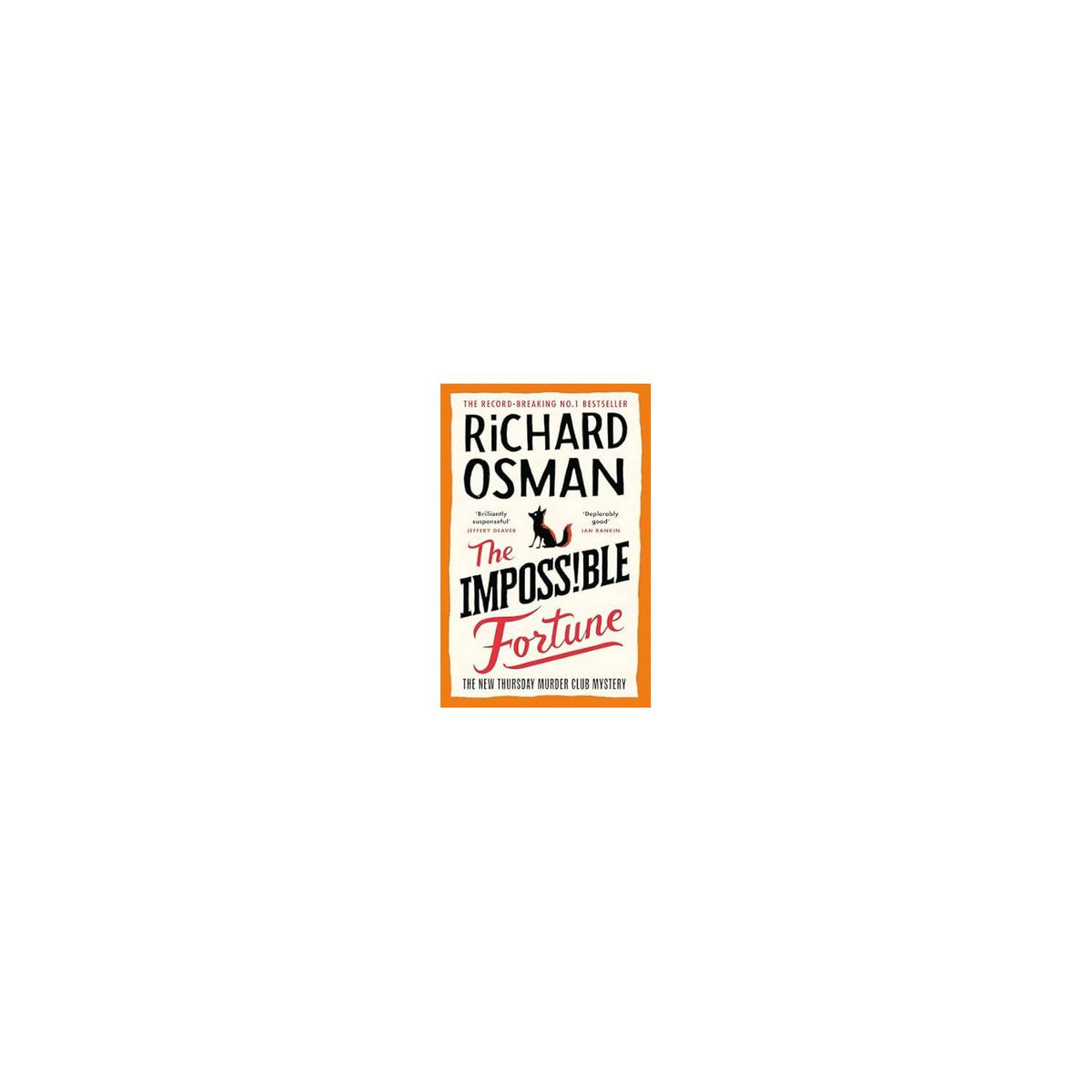 Richard Osman novel Impossible Fortune, imported from the UK