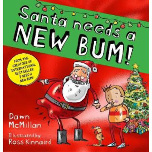 ASDA Santa Needs A New Bum Picture Book By Dawn McMillan Christmas Story- Buy online at McGrocer