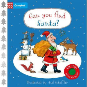 Axel Scheffler Can You Find Santa felt flap book (British brand)