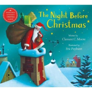 Clement C. Moore's Night Before Christmas picture book (British brand)