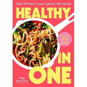 Meg Robinson Healthy in One cookbook, imported from the UK