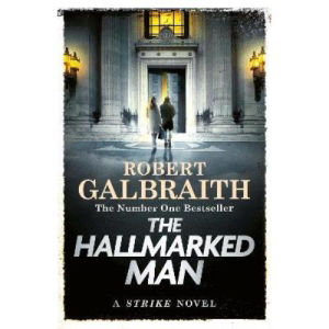 Robert Galbraith The Hallmarked Man crime novel, imported from the UK