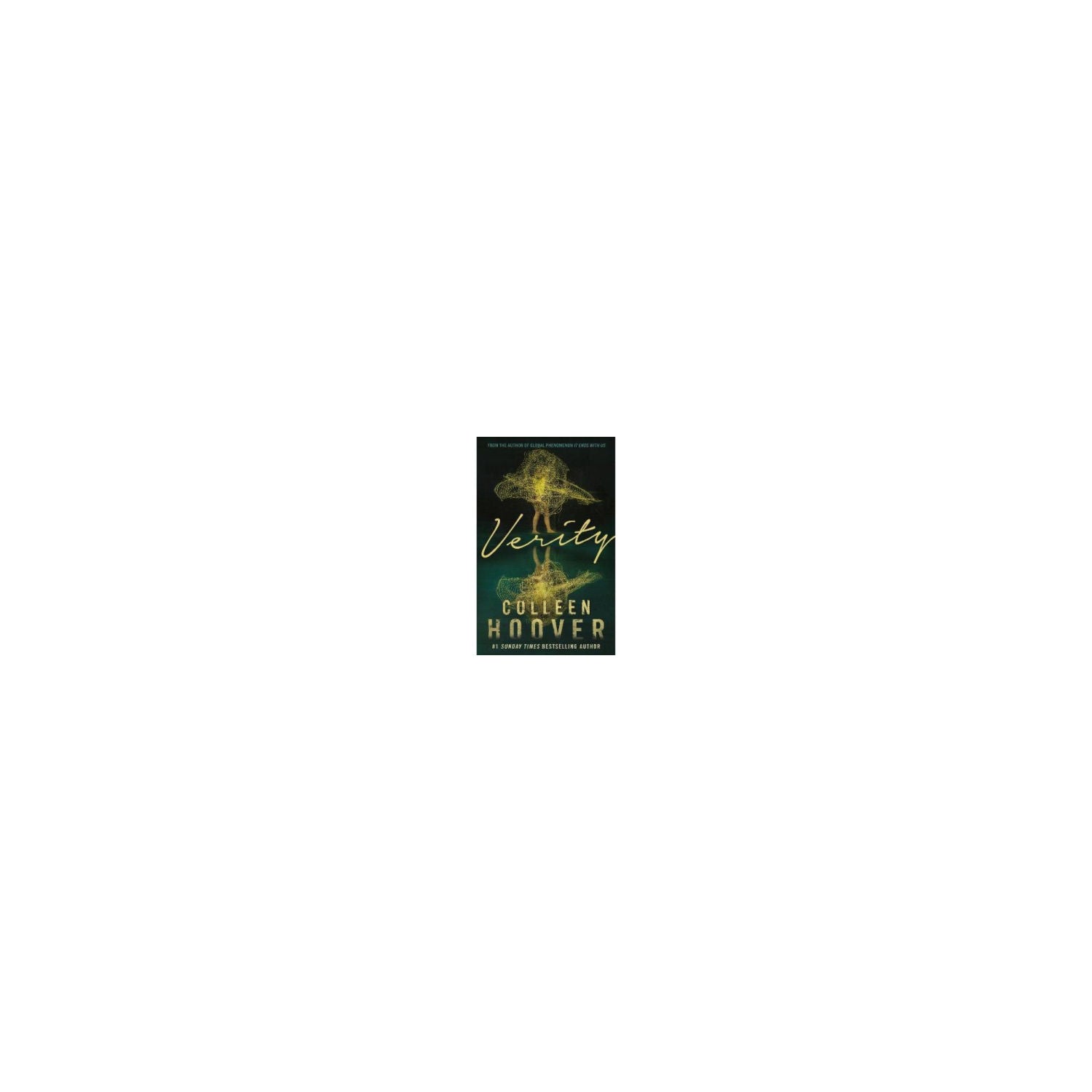 Colleen Hoover Verity thriller book paperback, UK version