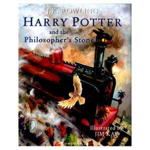 J.K. Rowling Harry Potter Philosopher's Stone paperback book, UK version
