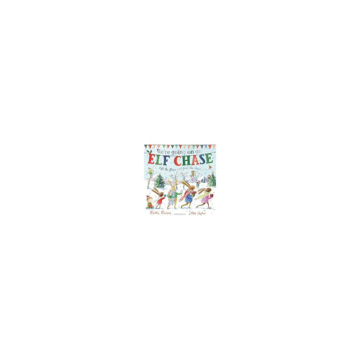 Martha Mumford Elf Chase lift-the-flap book (British brand)