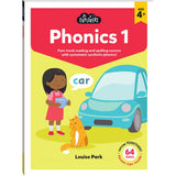 Hinkler phonics activity book Stage 1 64 pages (British brand)