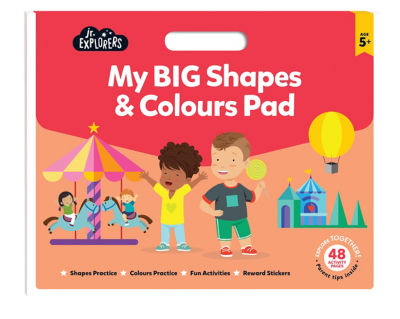 Hinkler shapes colours activity pad - British product