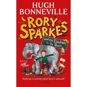 Hugh Bonneville children's book Rory Sparkes Elephant in the Room (British brand)