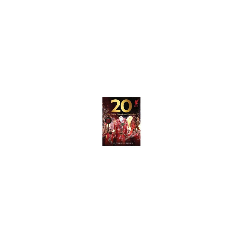 Liverpool FC commemorative book celebrating 20 league titles, UK version