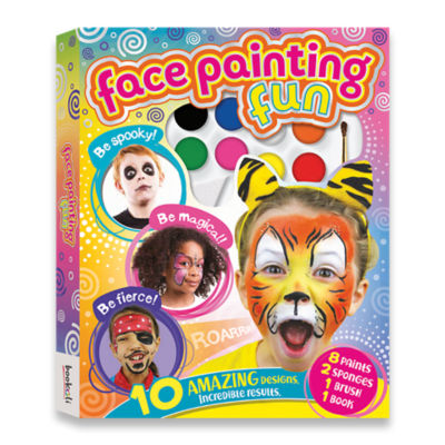 ASDA Bookoli Folder of Fun Face Painting Activity Kit- Buy online at McGrocer