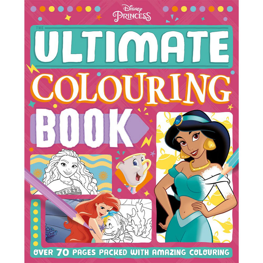 Igloo Books Disney Princess Ultimate Colouring Book GOODS ASDA   